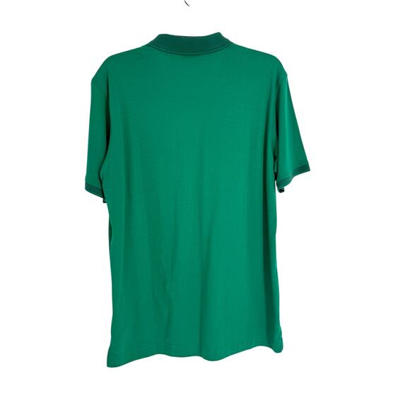 Robert Graham Short Sleeve Knit Performance Polo Shirt Embroidered Skull Patch M - Picture 2 of 8